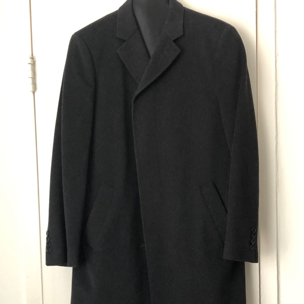 Brooks Brothers Loro Piana winter coat, 40S, gray
